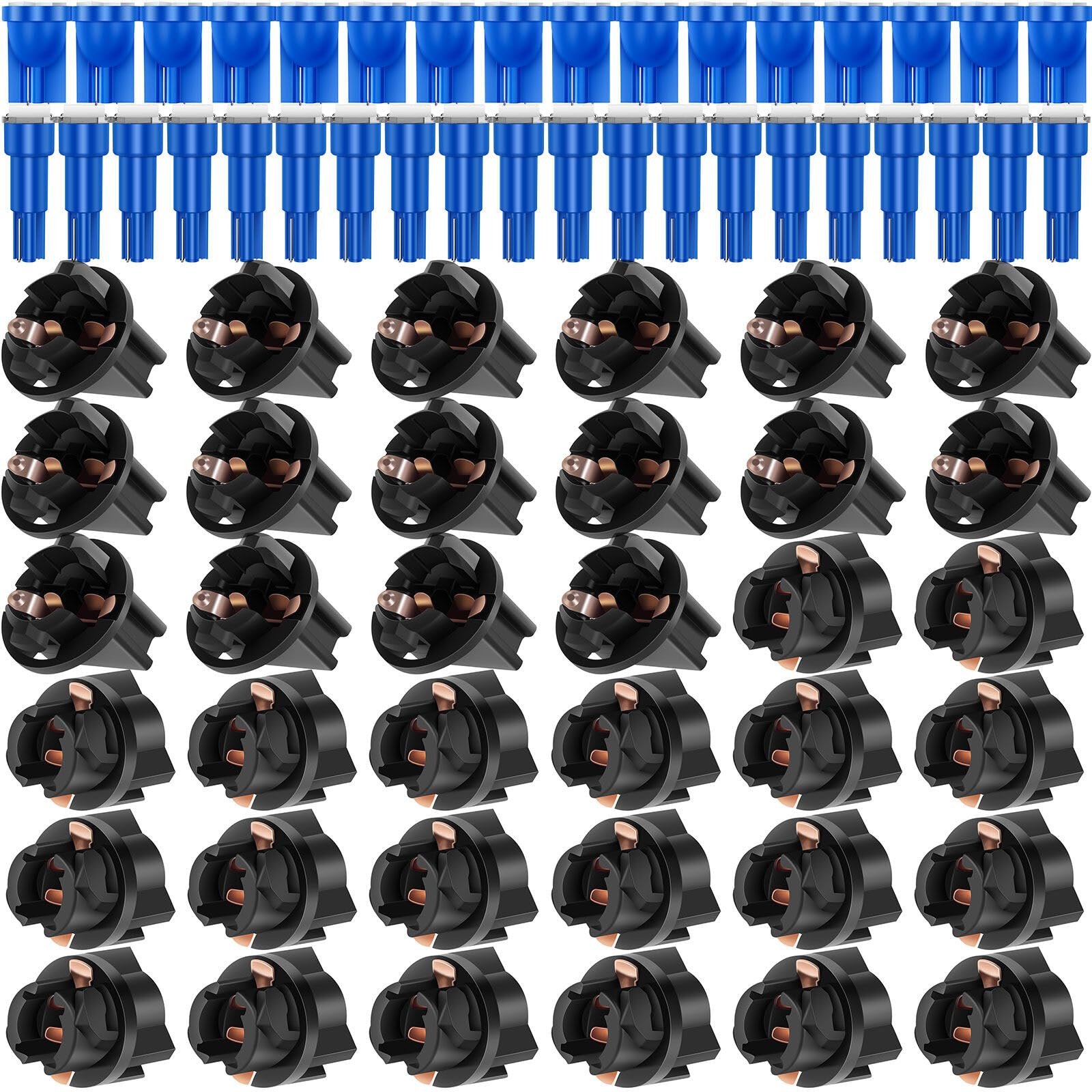 LBRST 16 x T10 6-3020-SMD Blue 168 Instrument Lights 16 x T10 168 Twist Lock Socket 20 x T5 74 73 2721 Twist Lock Socket 20 x T5 1-5050-SMD Blue 74 73 2721 Instrument Lights