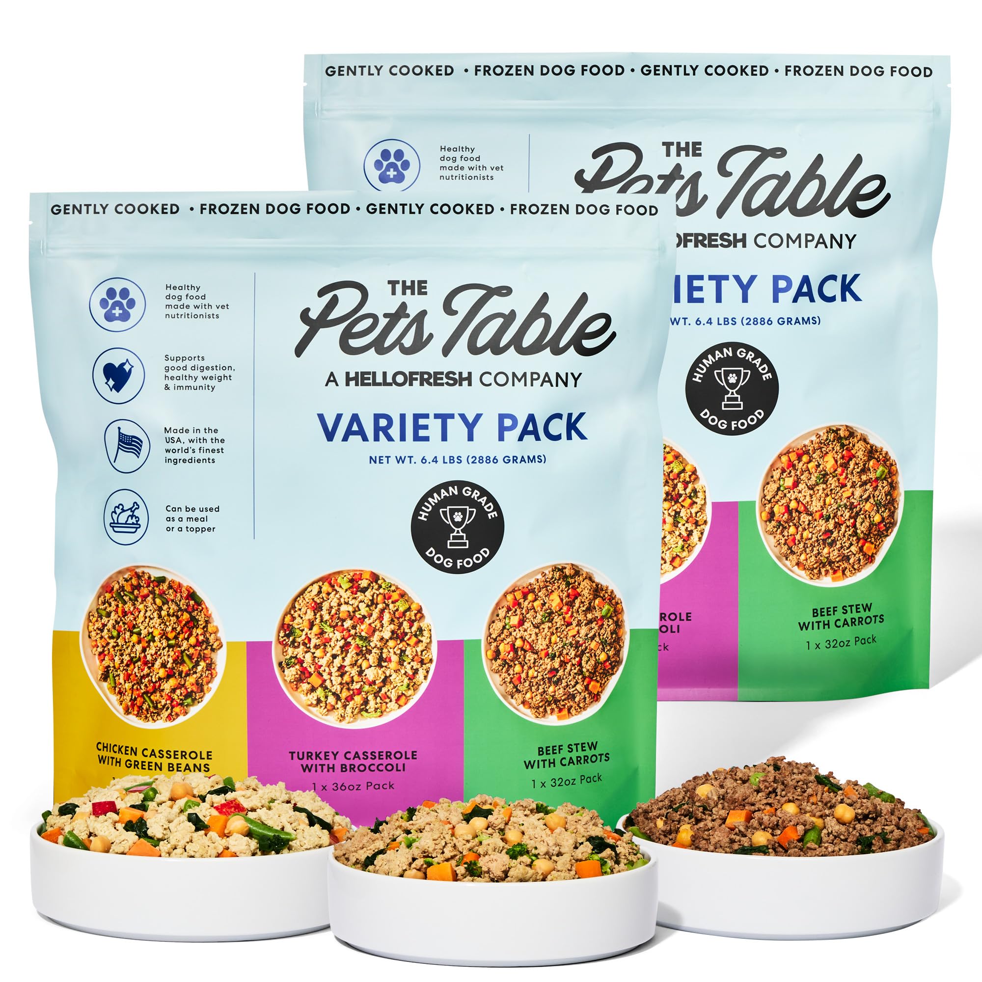 The Pets Table Human-Grade Variety Pack 6 Count