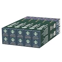 STARBUCKS Espresso Roast by Nespresso Caffè, 10 confezioni da 10 capsule (100 capsule)