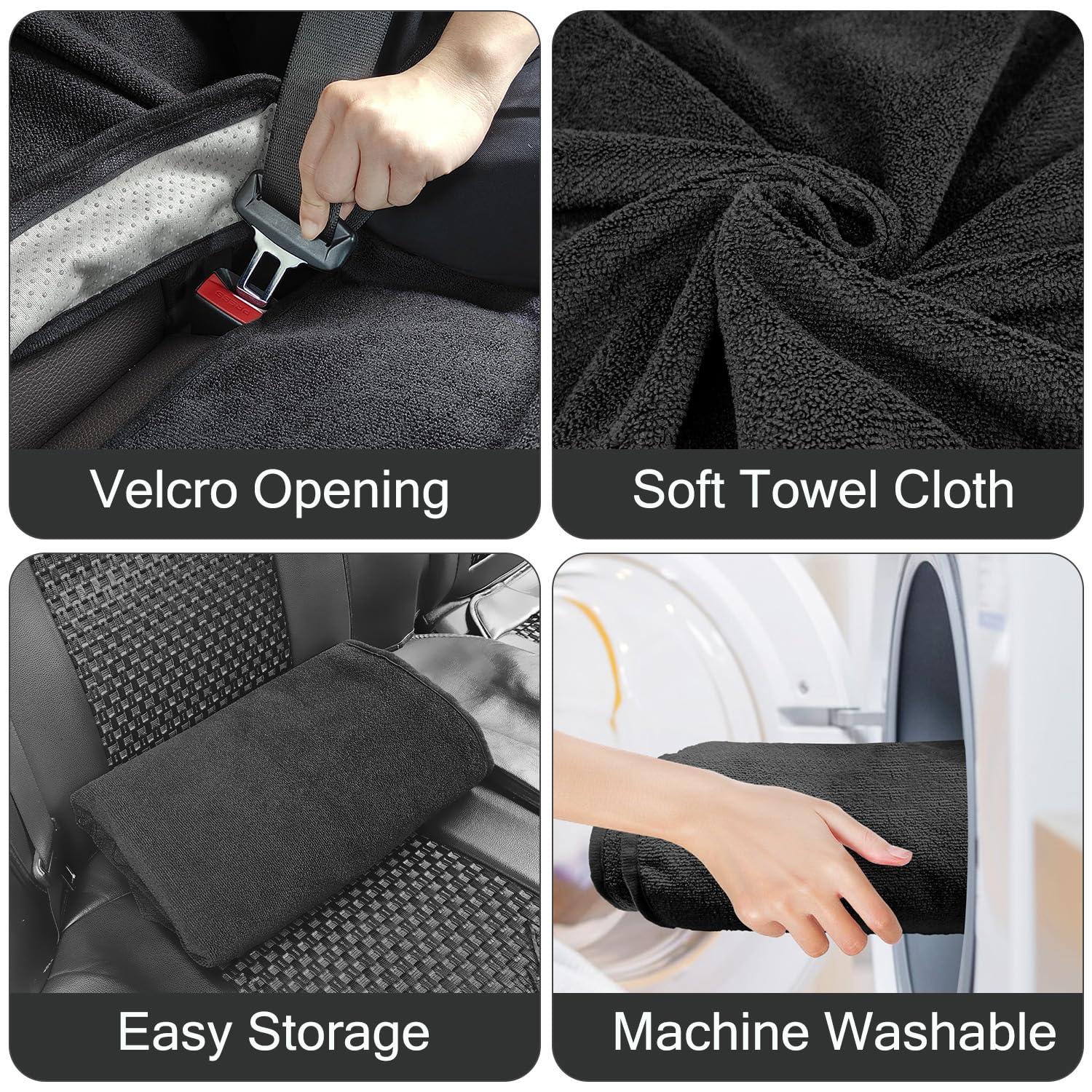 Coprisedile posteriore, impermeabile, per panca posteriore, per palestra, nuoto, surf, corsa, antiscivolo, universale, si adatta alla maggior parte delle auto, camion, furgoni e SUV (panca