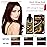 Dark Wine Red Hair Dye Shampoo, 100% Gray Hair Coverage for Men & Women, Instant and Long-lasting Hair Color Shampoo in Minutes, 3 in 1 Pure Plant Extract Natural Hair Dye Kit for All Hair Types