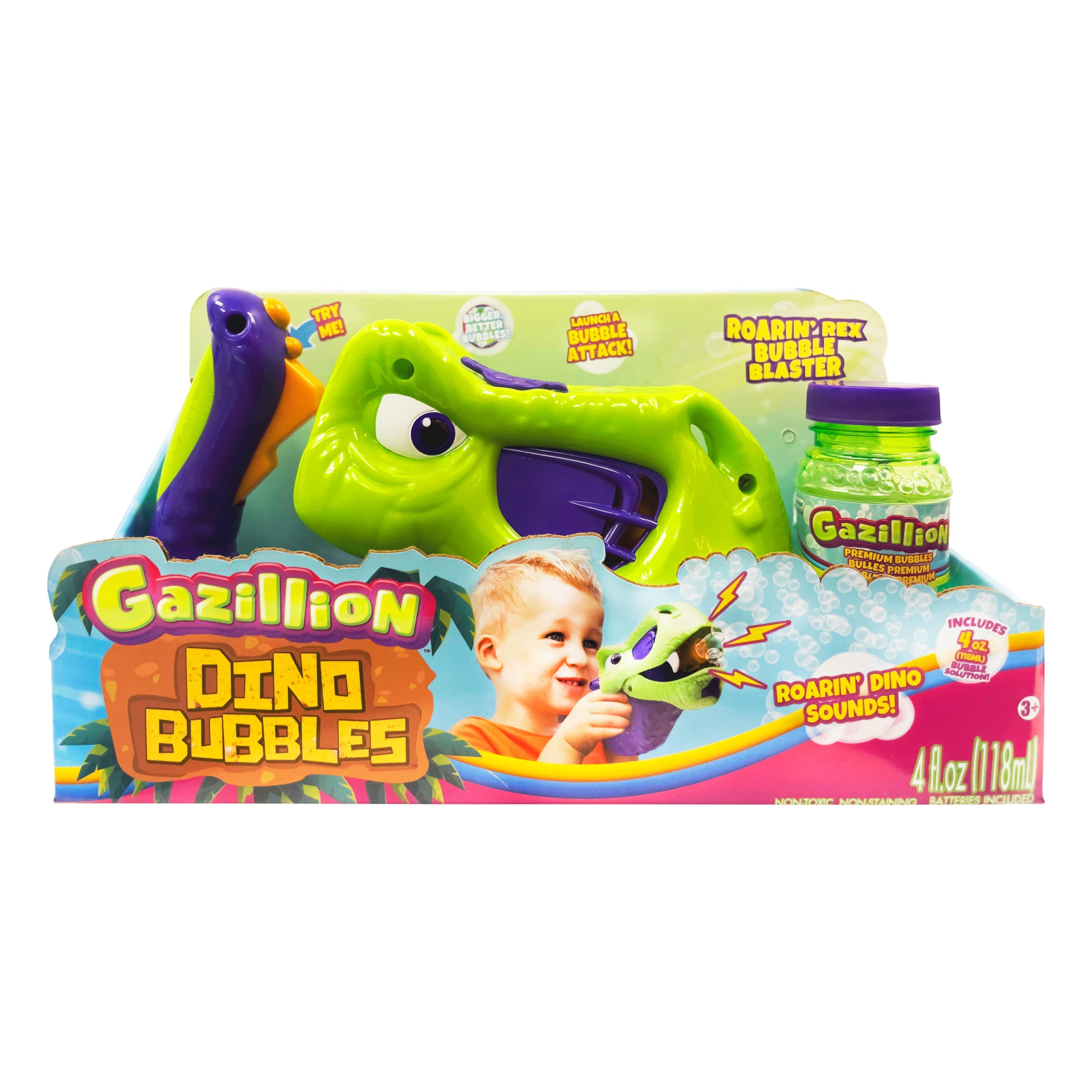 Pistolet lanceur à bulles 118 ml