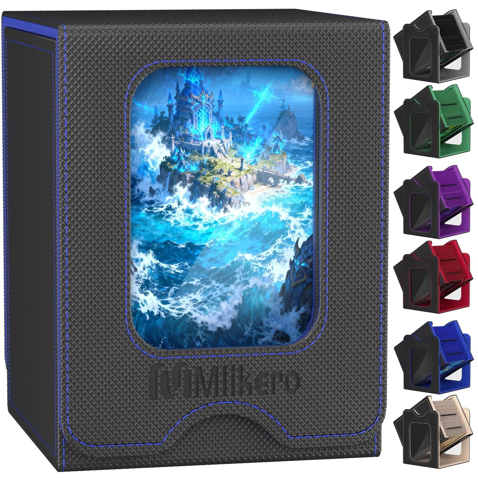 Mlikero Commander Deck Box, Card Deck Box, Commander Display