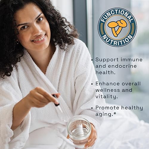 Miniatura 4 de RAW Forest Foods Tintura de elixir MycoMedic de hongos funcionales de doce ríos - Extracción 12 verdadera de doble etapa - Chai de invierno