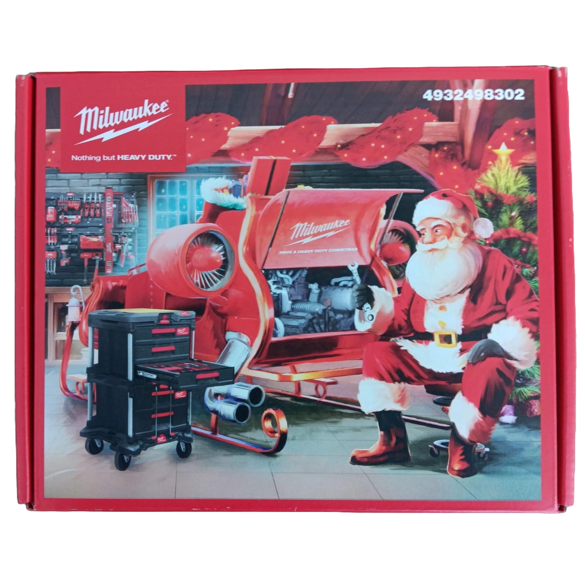 Milwaukee Adventskalender – Werkzeug Geschenkset Advent, 5-teilig für Handwerker & Heimwerker