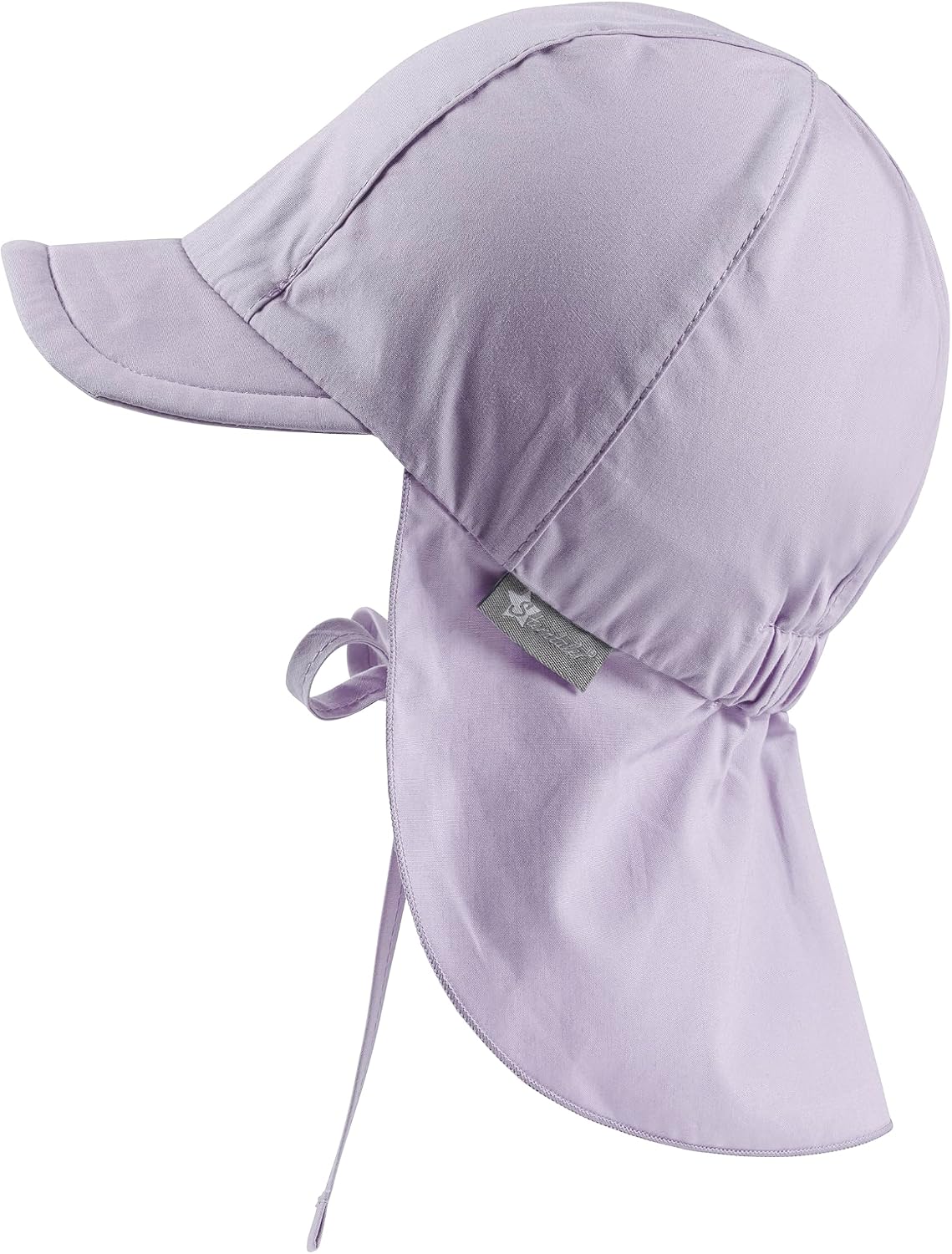 Sterntaler Girl's Peaked Cap with Neck Protection