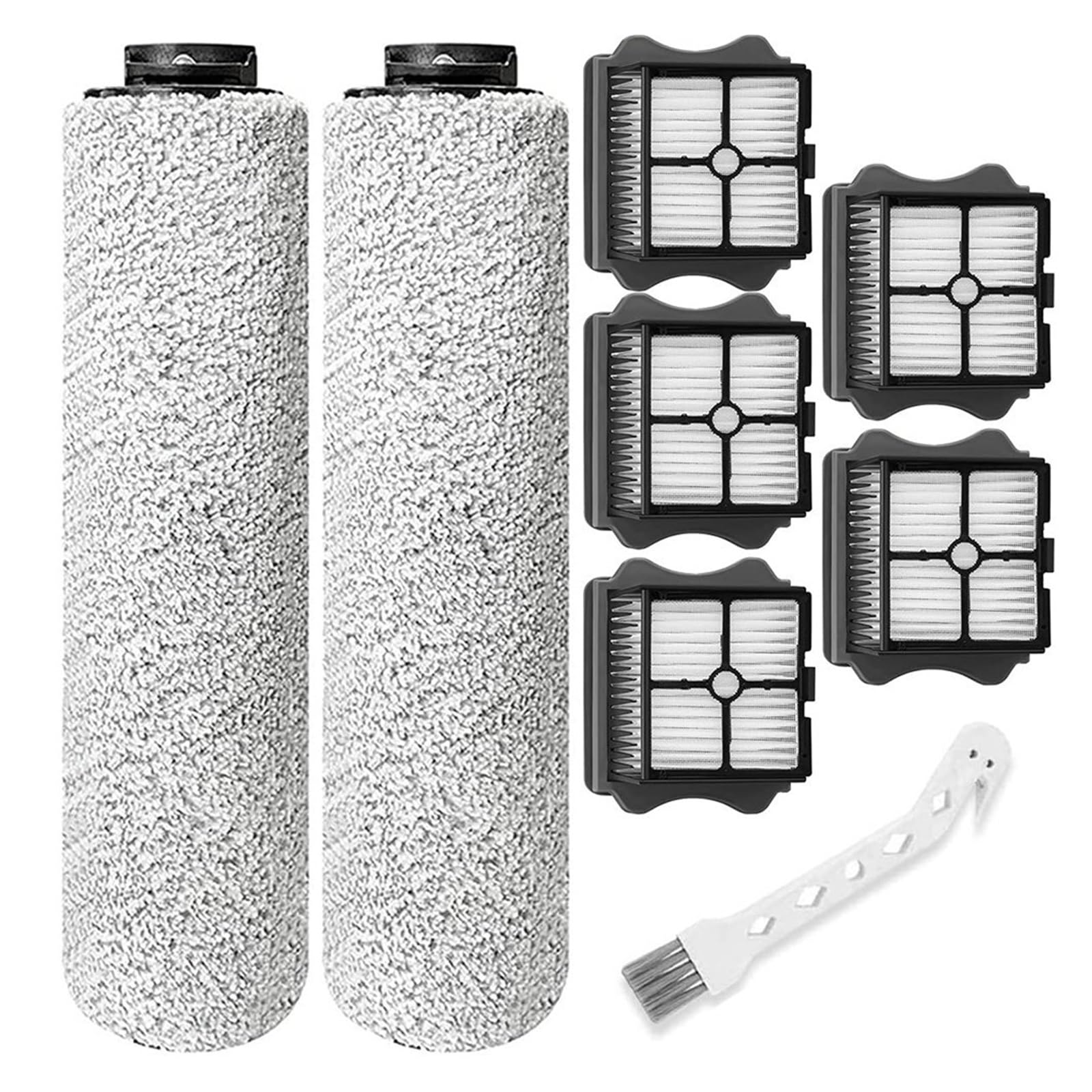 McbeAn Replacement Roller Brush HEPA Filter ?Compatible for Tineco ?Compatible for IFloor 3 ?Compatible for Floor One S3 Cordless Wet Dry Vacuum Cleaner Accessories