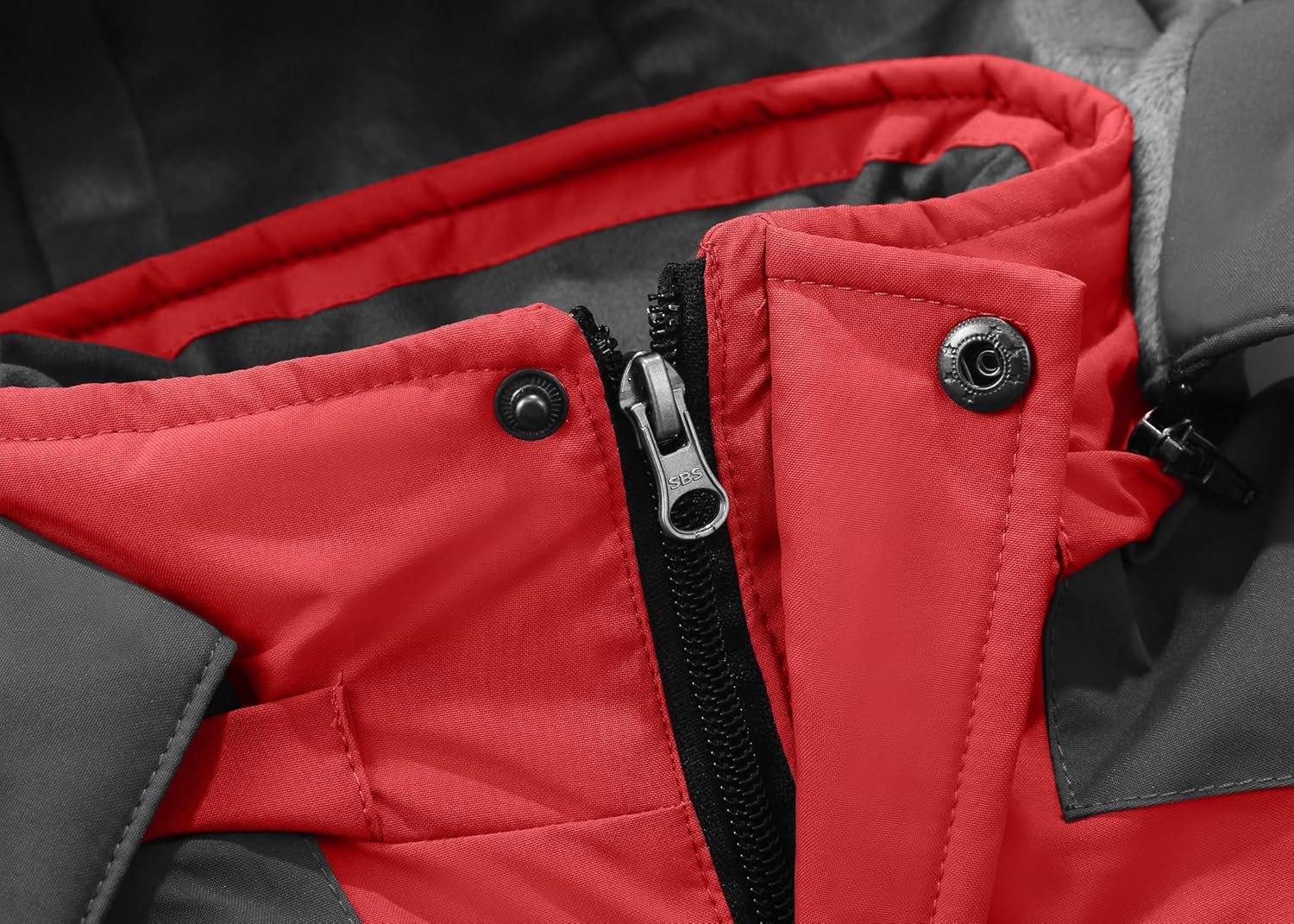 Spmor Boys Waterproof Ski Jacket Warm Coat Windproof Winter Snowboarding Jacket - Image 2