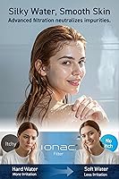 Vista 3 de 【Made in Japan and innovative technology】 IONAC shower head with filter, water softener shower, spa at home, suitable for atopy, water-saving shower