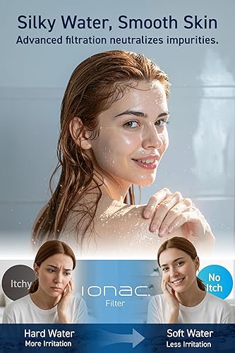 Miniatura 3 de 【Made in Japan and innovative technology】 IONAC shower head with filter, water softener shower, spa at home, suitable for atopy, water-saving shower