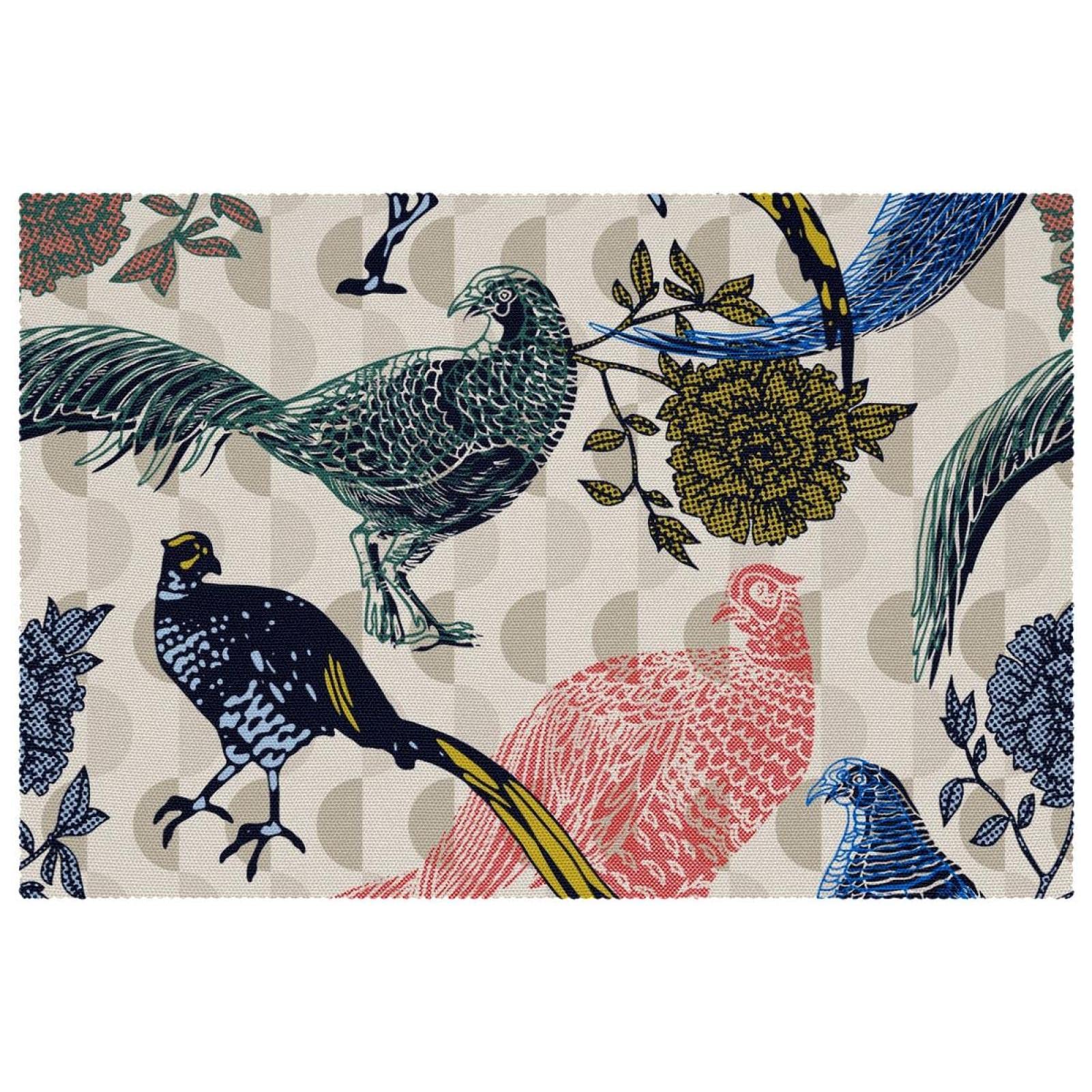 Sets de table vintage tissu Oxford : finis les repas gâchés par les taches