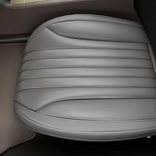 Miniatura 2 de FEELON 2 fundas de asiento de automóvil para asiento delantero inferior, fundas de cojín de asiento inferior de automóvil, impermeables,