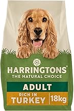 Harringtons Complete Dry Adult Dog Food Turkey & Veg 18kg - Made with All Natural Ingredients (Packaging may vary)