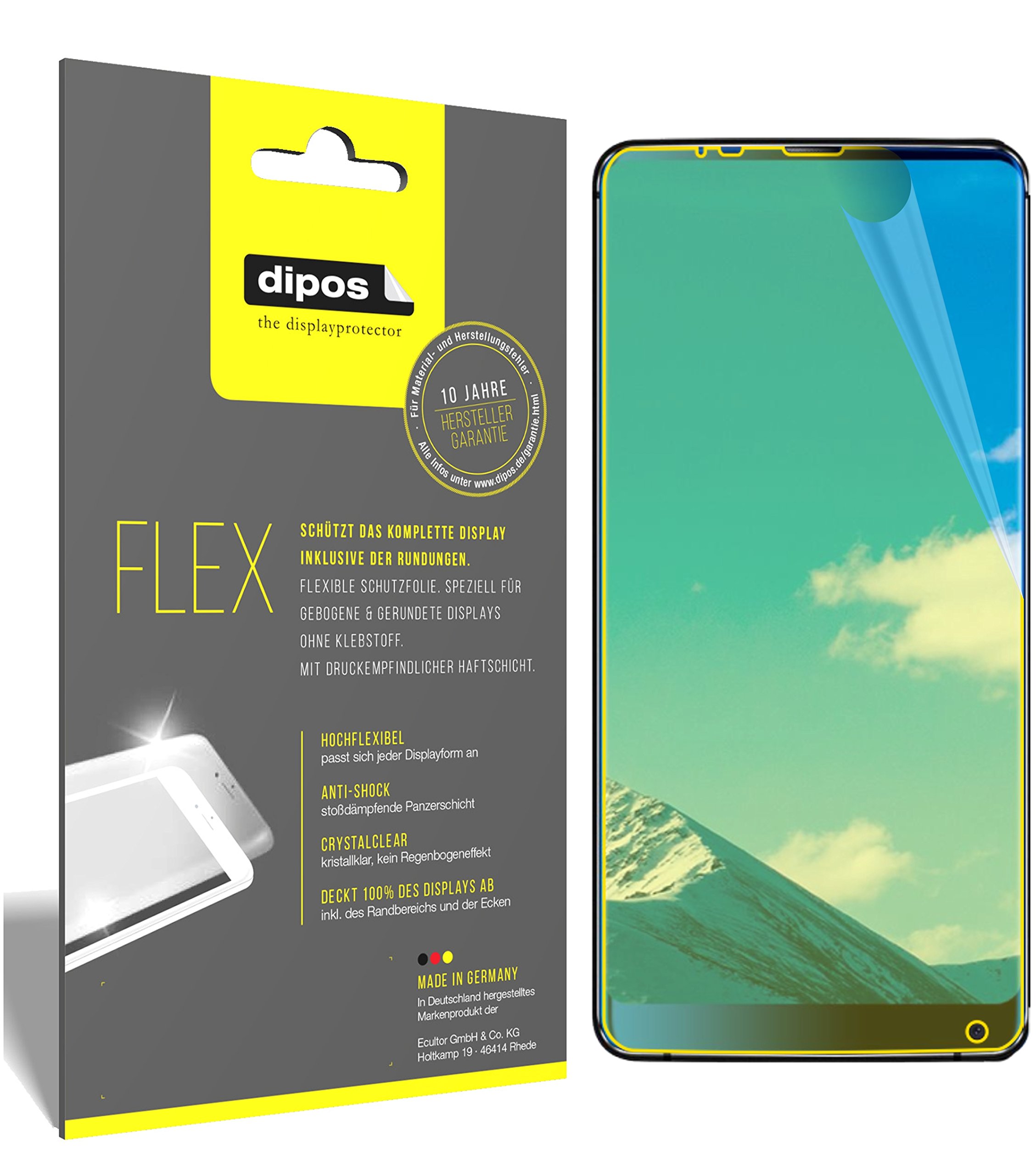 dipos I 3X Pellicola Protettiva Compatibile con BLUBOO