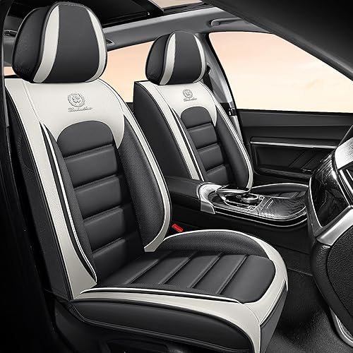 Fundas de asiento de automóvil para Chevrolet Trailblazer EXT 2002-2006, funda de asiento de piel sintética impermeable, suave, transpirable, con