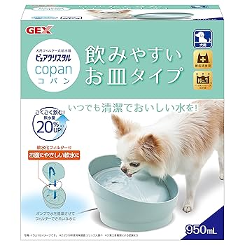 ジェックス ピュアクリスタル クリアフロー 犬用ブルー