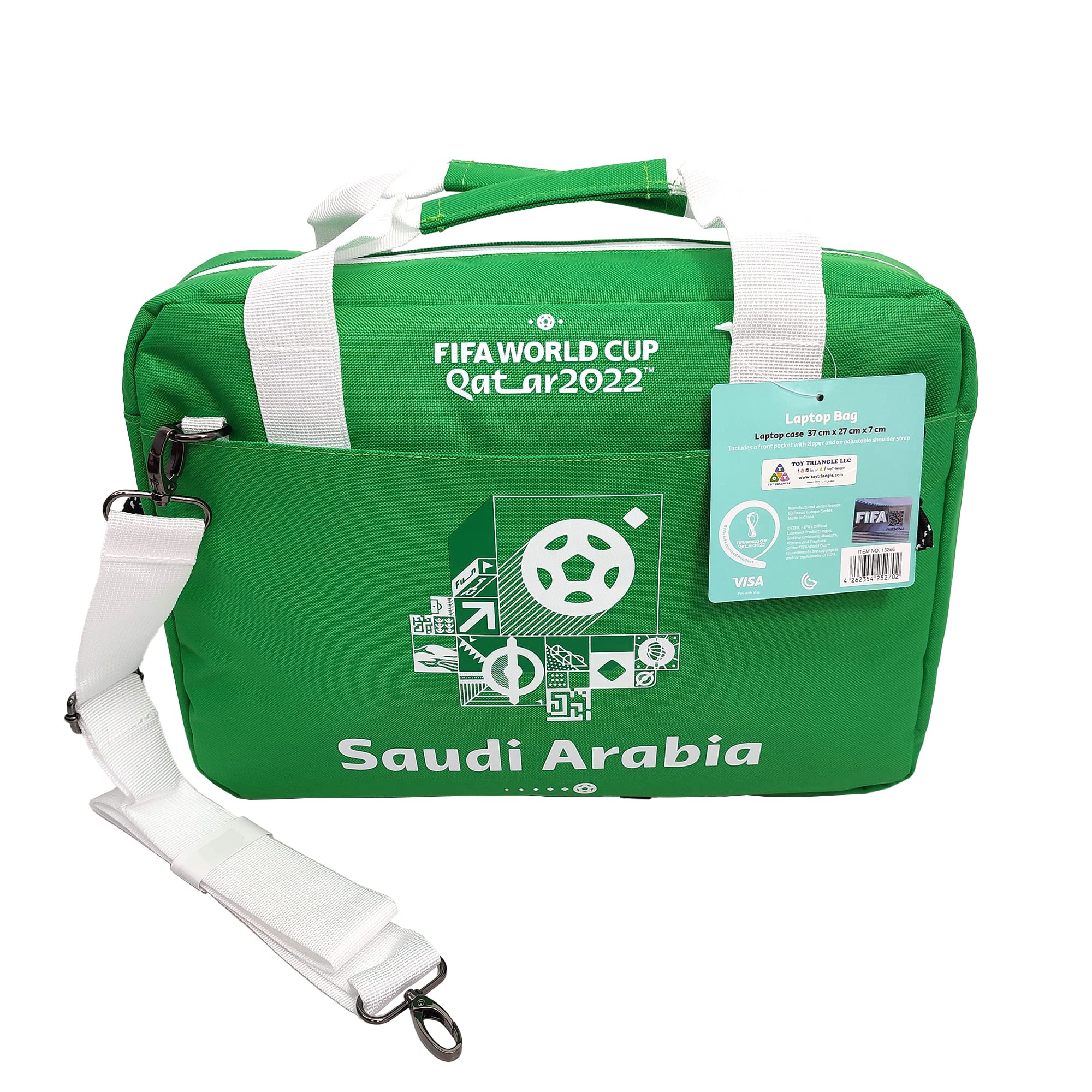 Buy FIFA 2022 Country Laptop Bag 37cm x 27cm x 7cm Saudi Arabia