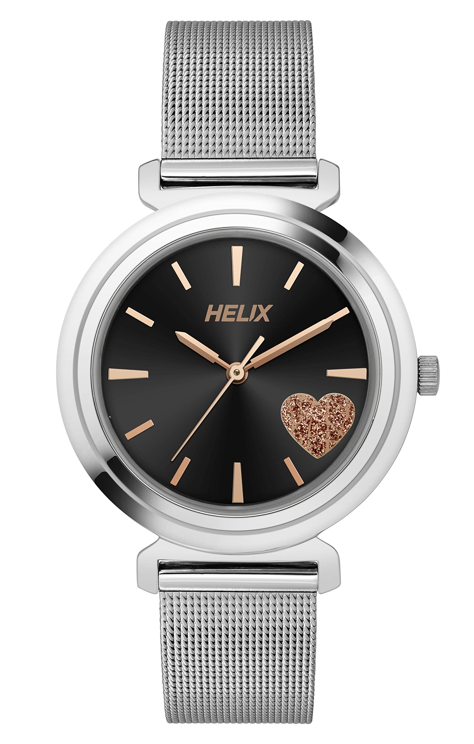 Helix Analog Rose Gold Dial Womens Watch-TW045HL05 (B087DJB5KP) Amazon Price History, Amazon Price Tracker