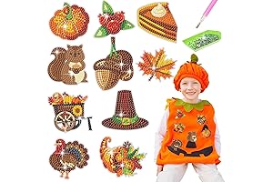 Cumule Thanksgiving Diamond Art Brooches and Pins