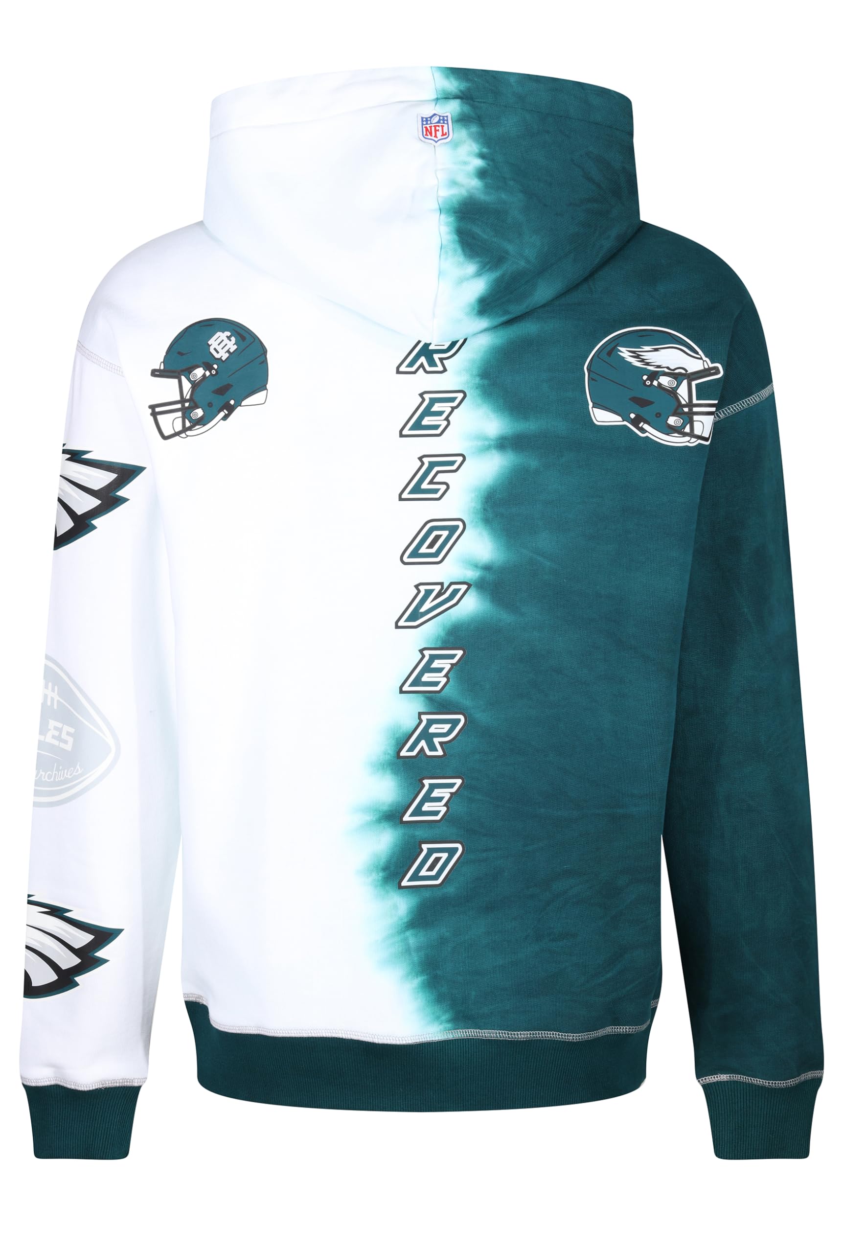 Recovered Sweat à Capuche Sweat à Capuche NFL Effet Colorant à l'encre