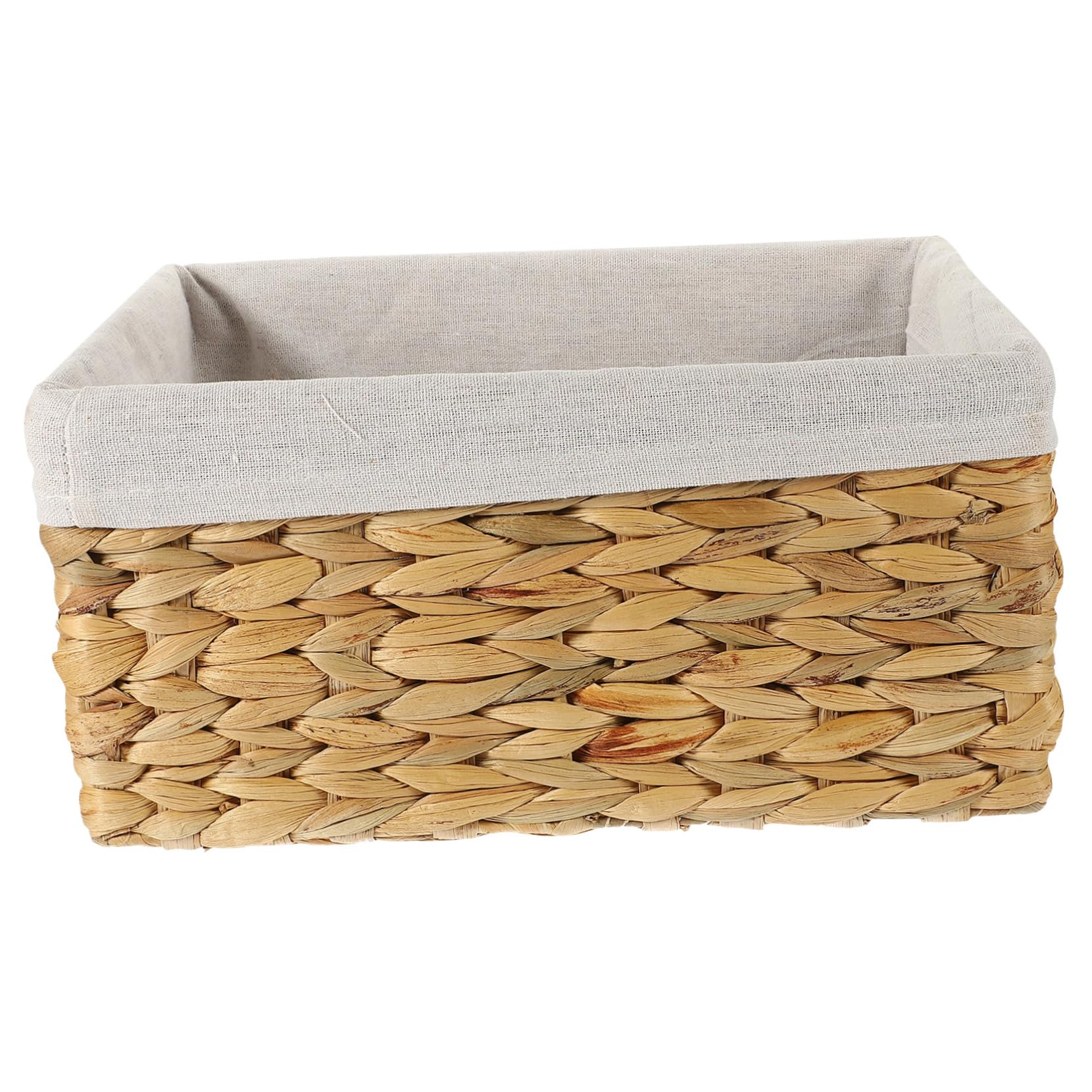 Panier en jacinthe Cabilock, rangez vos affaires sans rayer vos meubles de salon