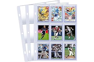Toploader Sleeves, Binder Pages for Sports Cards