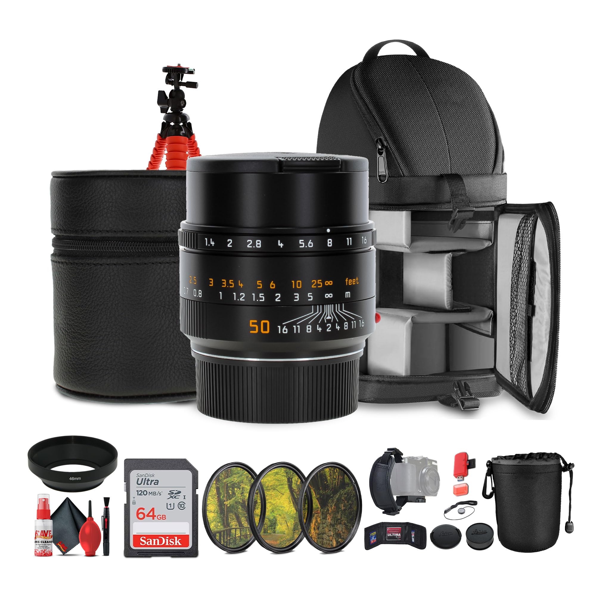 Amazon.com : Leica Summilux-M 50mm f/1.4 ASPH. Lens (11728) + 