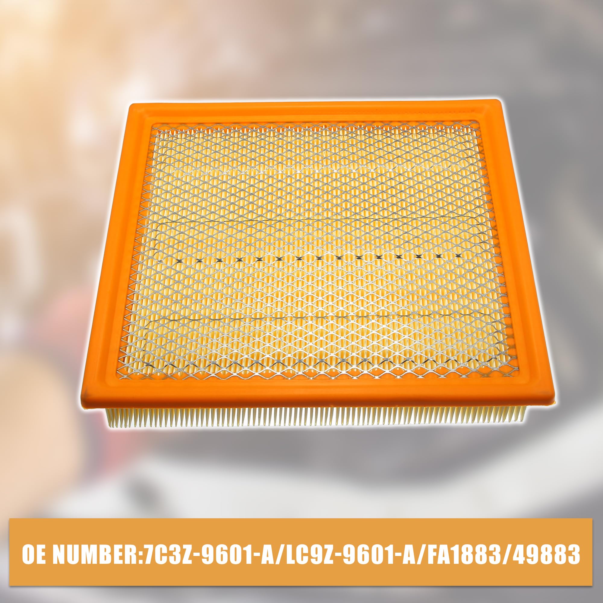 Amazon.com: X AUTOHAUX Car Engine Air Filter No.7C3Z-9601-A/LC9Z