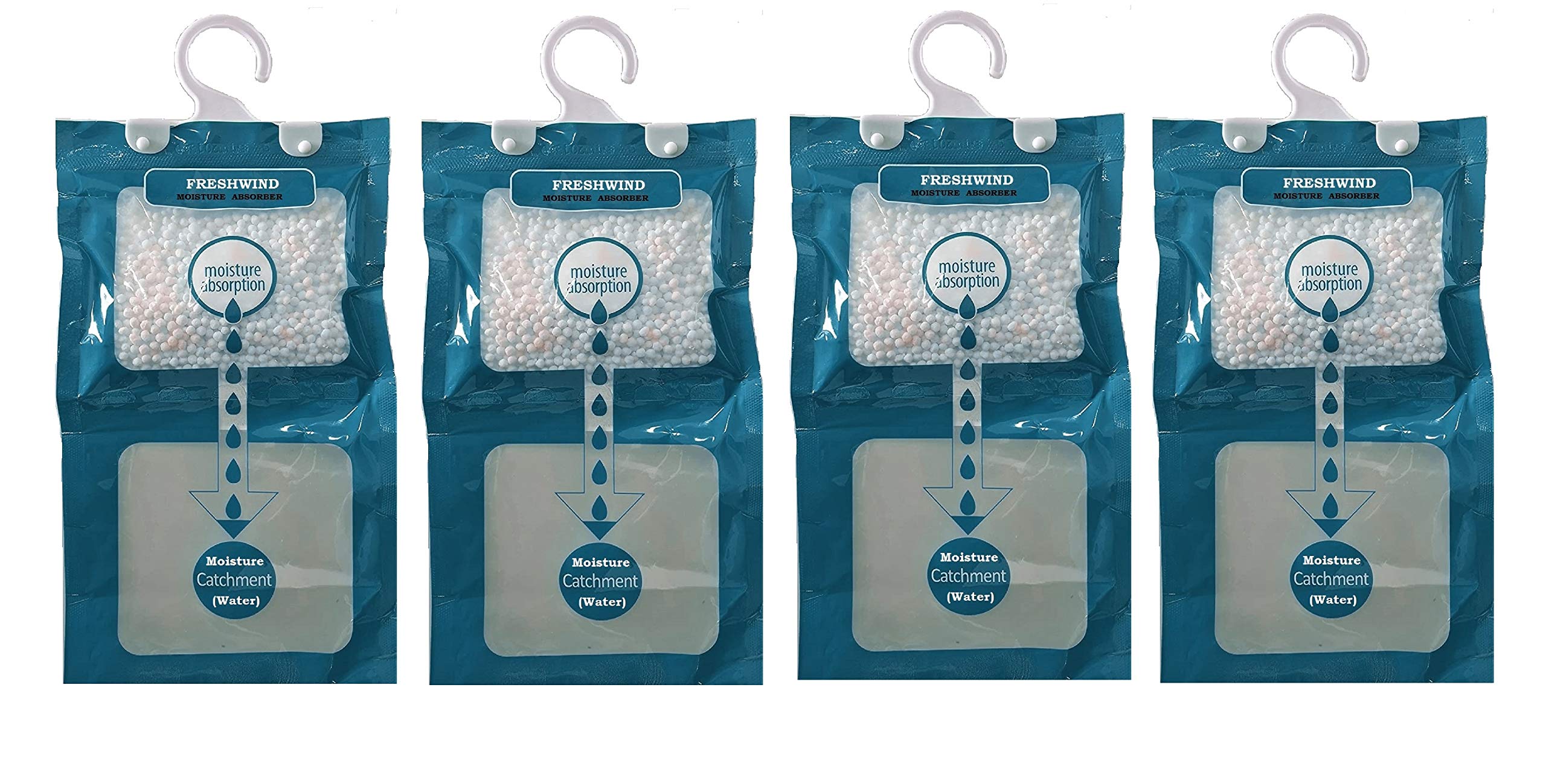 FreshwindMoisture Absorber odor remover Refresh Every Place-Wardrobe, Closets, Storage Compartment, Cupboard, Almirah, Shoe Rack, Bathroom - WC-M-ABSORBER-100G (4)