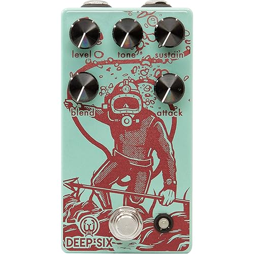 Walrus Audio Deep Six V3 Compressor Guitar Effects Pedal