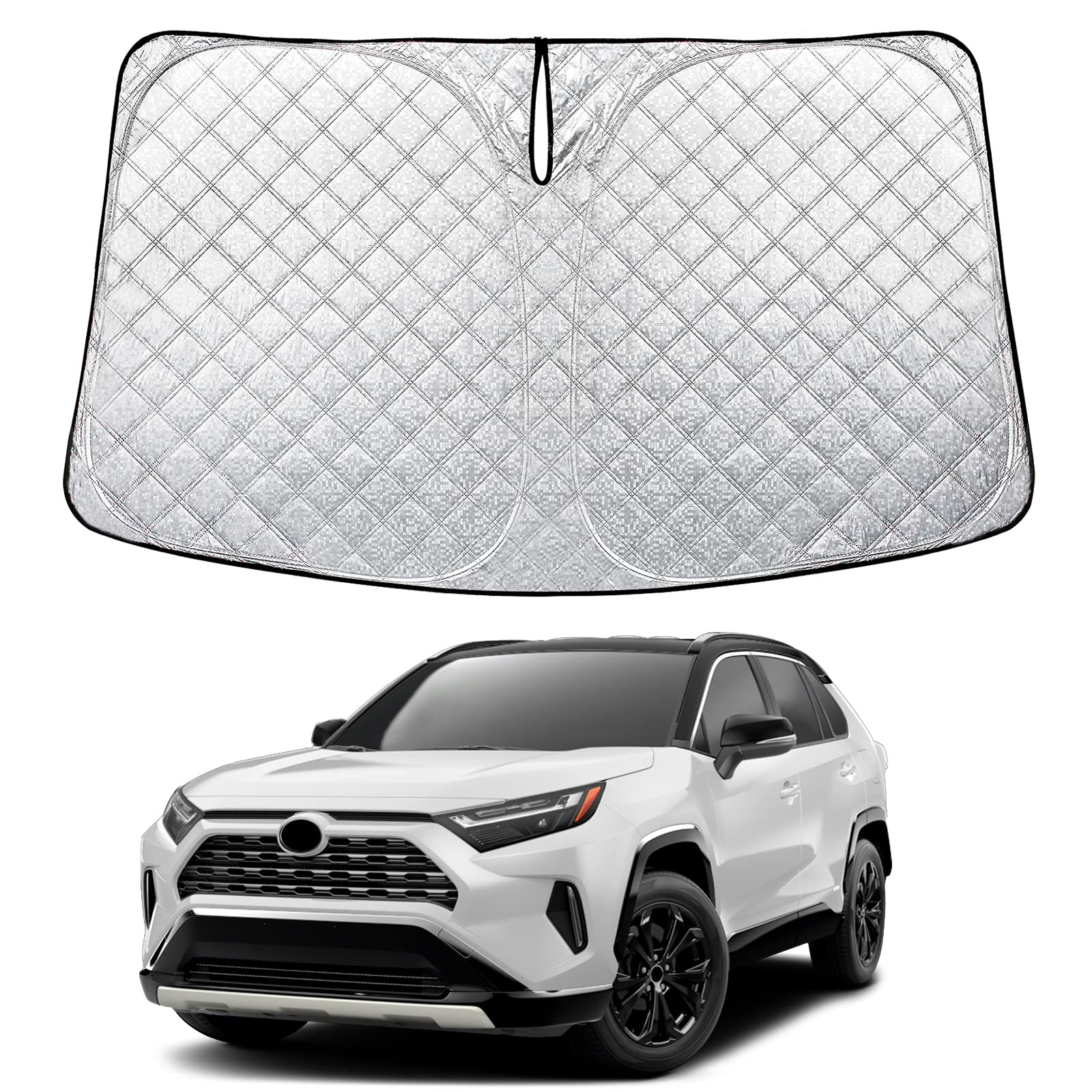 Amazon.co.jp: 新型 トヨタ RAV4 PHV 50系 専用 フロントガラス用 