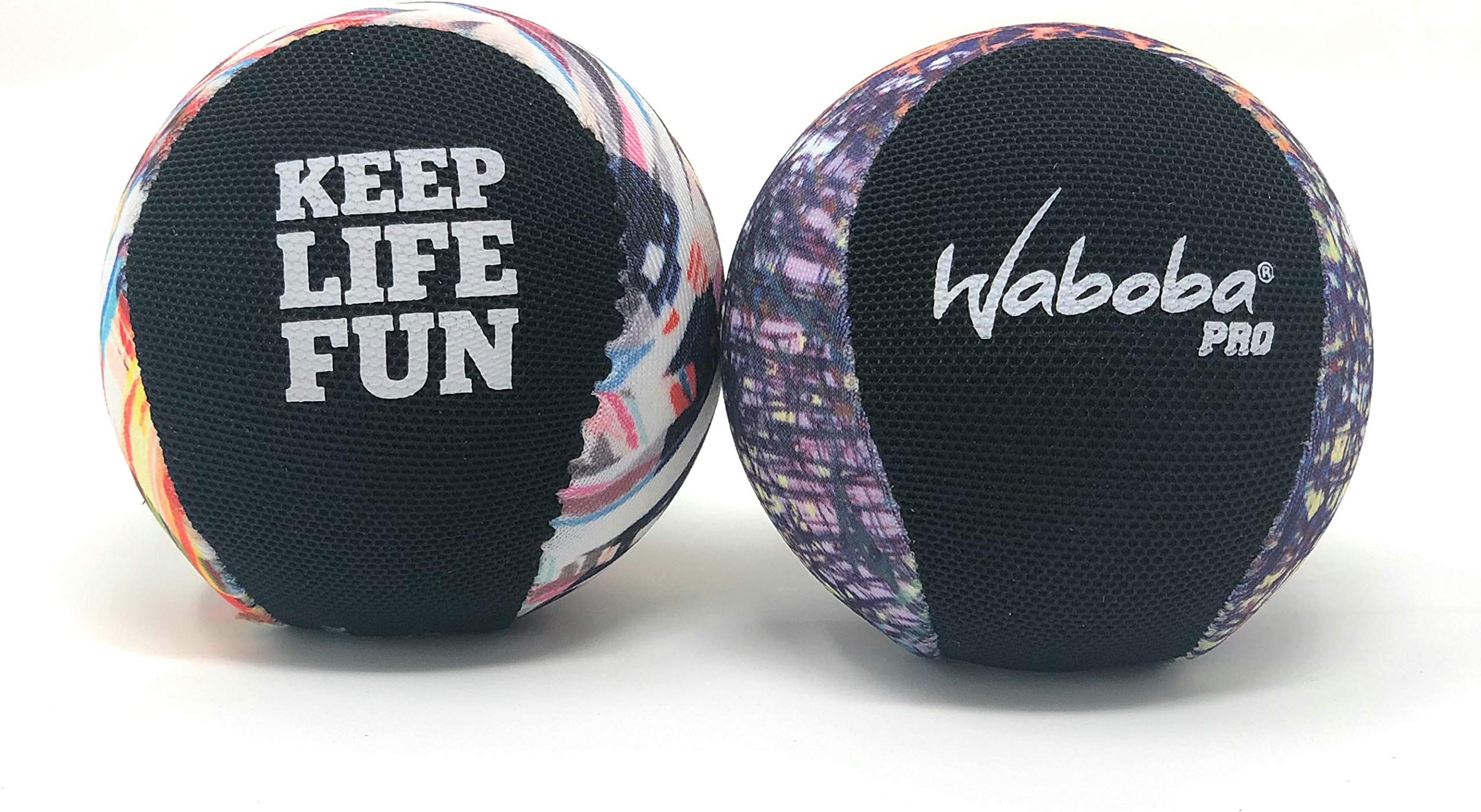 Waboba Ball Pro Water Bouncing Balls Pool Toys Set |2 Pack Bundle | Perfect Lake Toy & Swimming Pool Balls| Great Summer Gift for Kids | Outdoor Water Bounce Skipping Pool Balls | Beach Water Ball