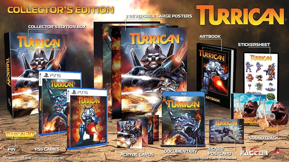 TURRICAN コレクターズエディション タリカン アンソロジー Amazon.com: Turrican [Collector's Edition] : Video Games