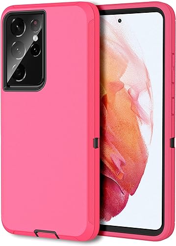 Miniatura 1 de MXX Funda compatible con Galaxy S21 Ultra, 3 capas súper resistente, protección contra golpes, a prueba de polvo, diseñada para Samsung Galaxy S21