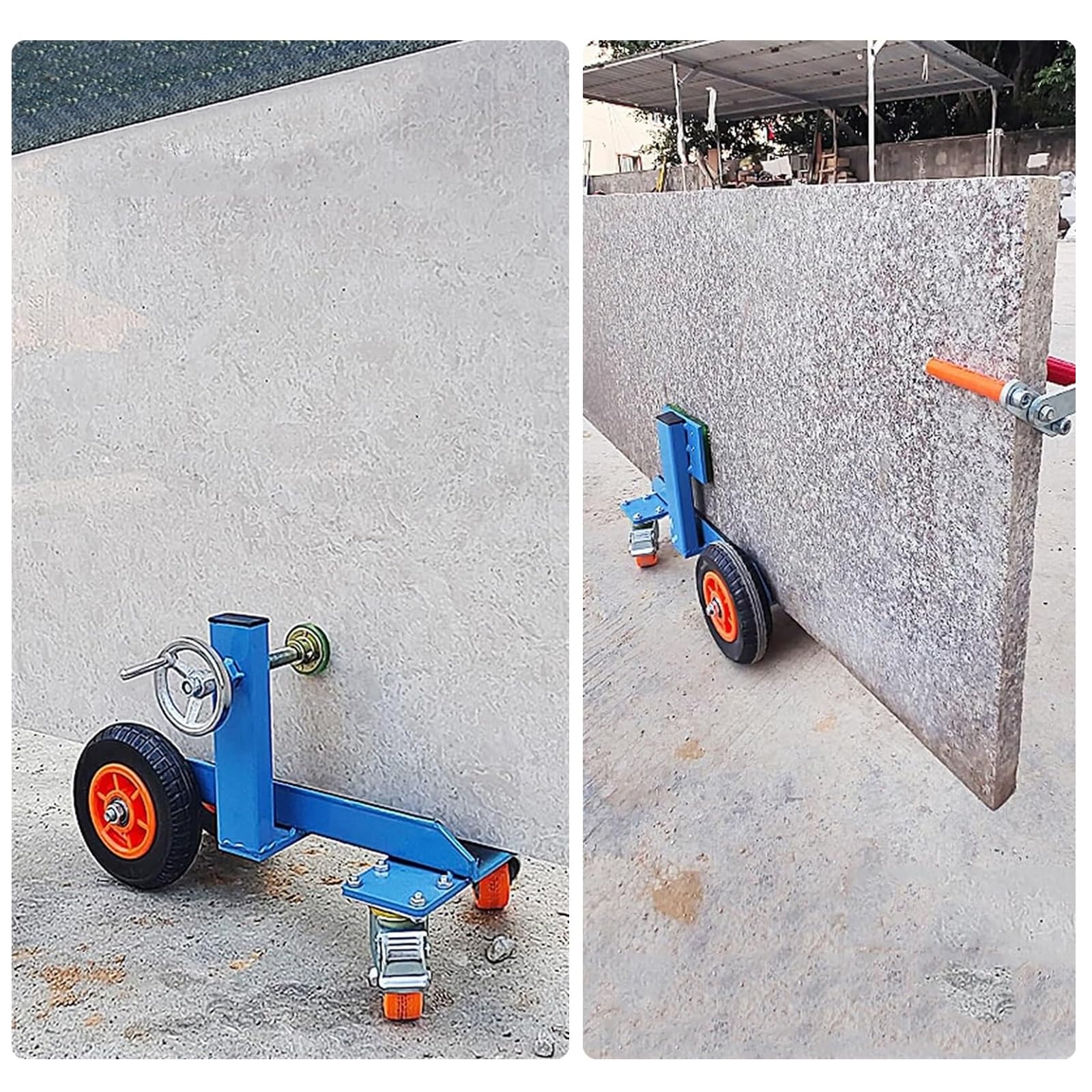 Chariot À Plateau de 500 kg, Largeur de Serrage Réglable