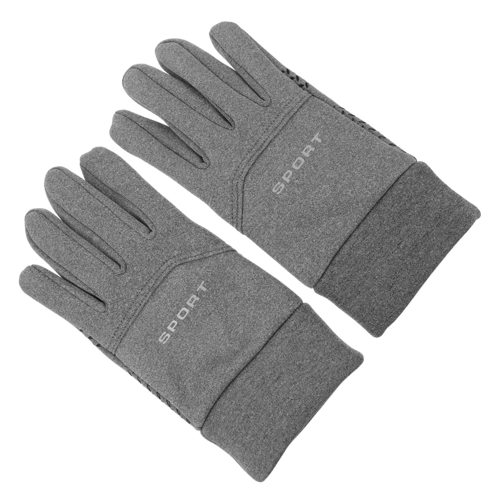 MUSISALY Men's Outdoor Gloves Waterproof Cycling Gloves with Non-Slip Grip for Cold Climate