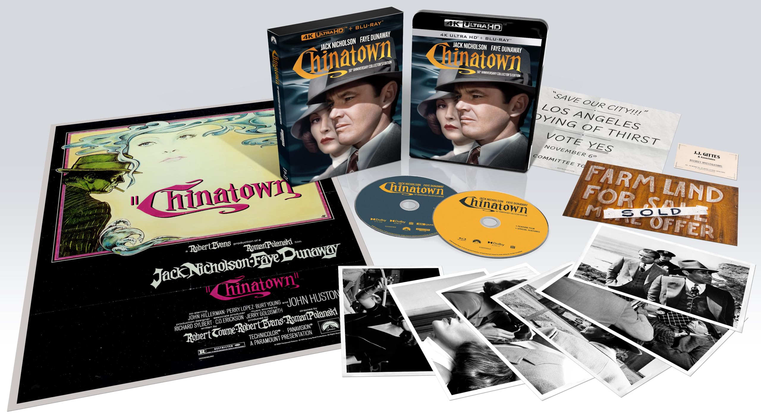 Chinatown (Collector's Edition 50° Anniversario 4K UHD + Blu-ray)