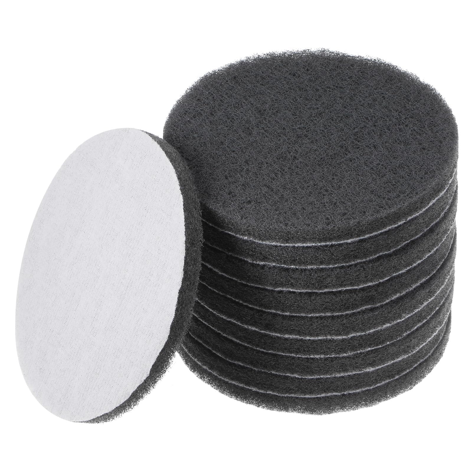 TA-VIGOR 5 Inch Drill Scrub Pads 800-1000 Grit Abrasive Scouring Pad 10pc