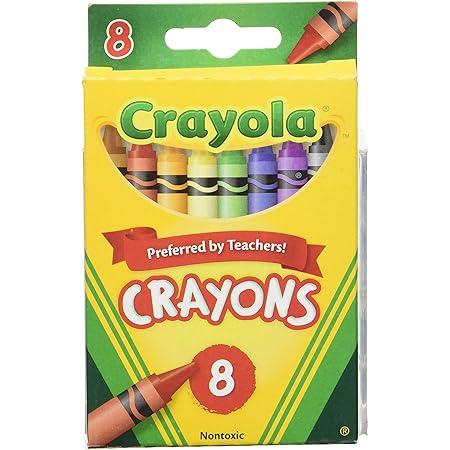 Crayola Crayons, 8 Count (Case of 48)