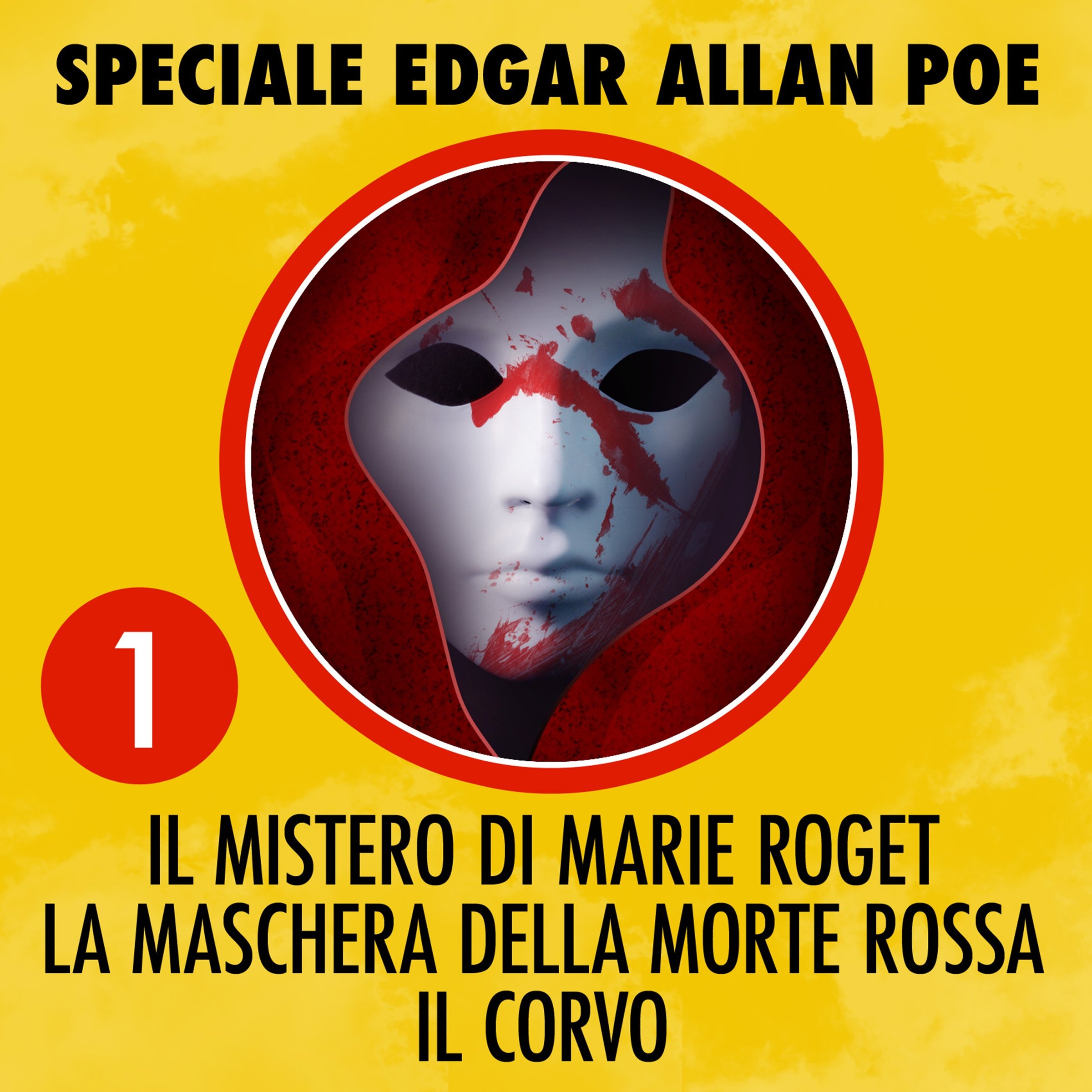 Cover art for Il mistero di Marie Roget / La maschera della morte rossa / Il corvo