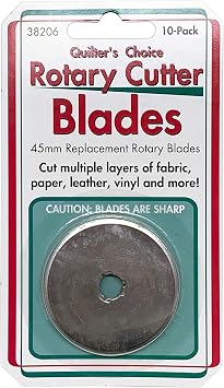 Rotary Replacement Blades 10 Pack - 45mm Blade