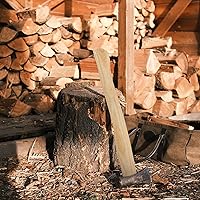 Vista 7 de DOITOOL Mango de madera de nogal de repuesto para hacha pequeña