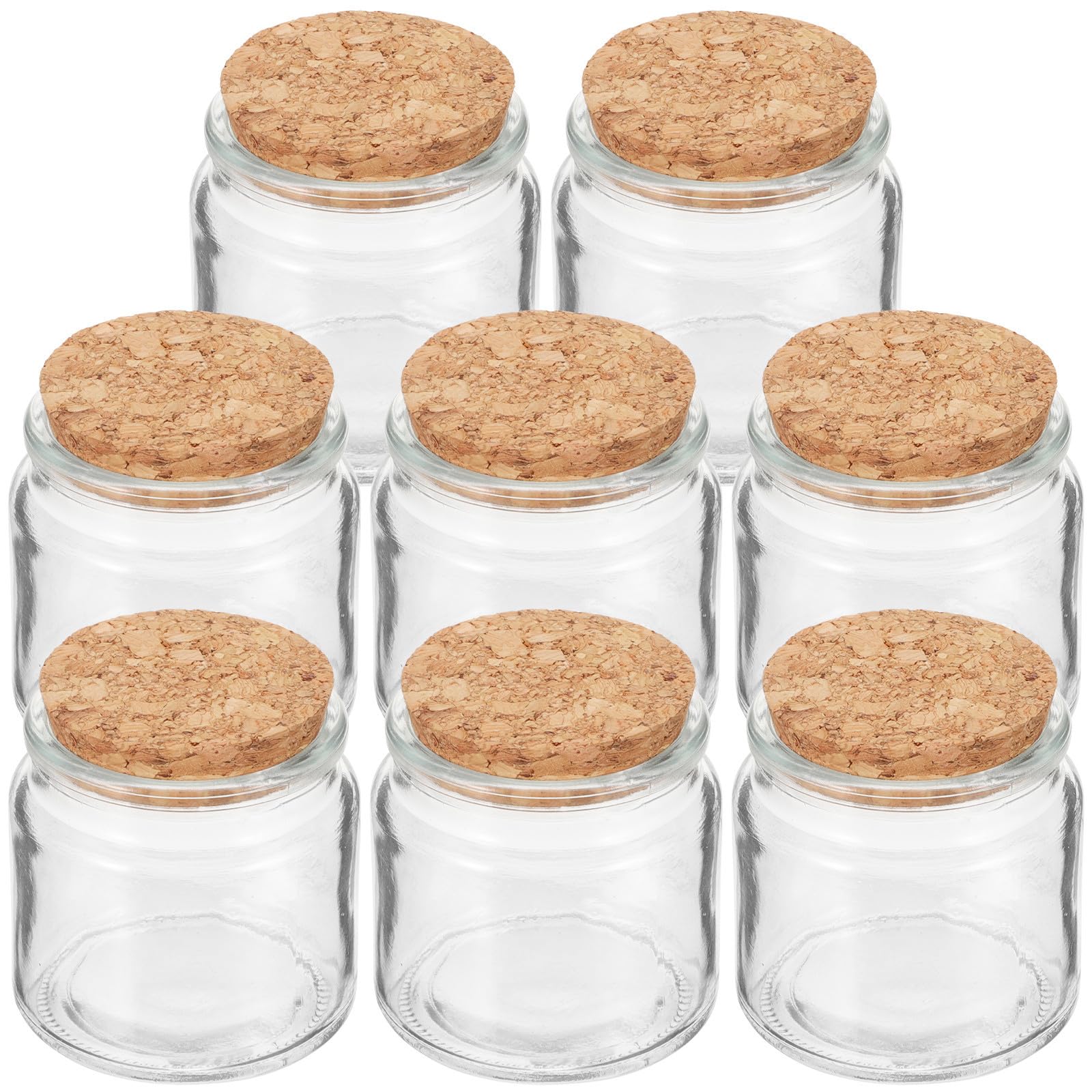 Tarros de vidrio Beaupretty para velas aromáticas con tapas que conservan la fragancia