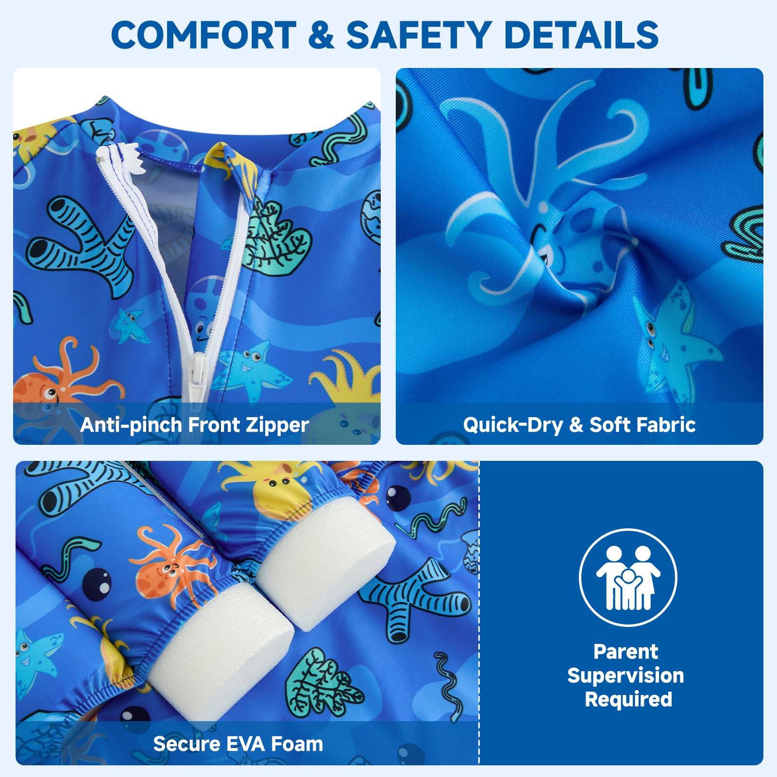 Badeanzug Baby Mädchen Jungen mit Floatation Kleinkind Schwimmtraining Hilfe Schwimmende Badeanzug EIN Stück Schwimmern Badeanzüge