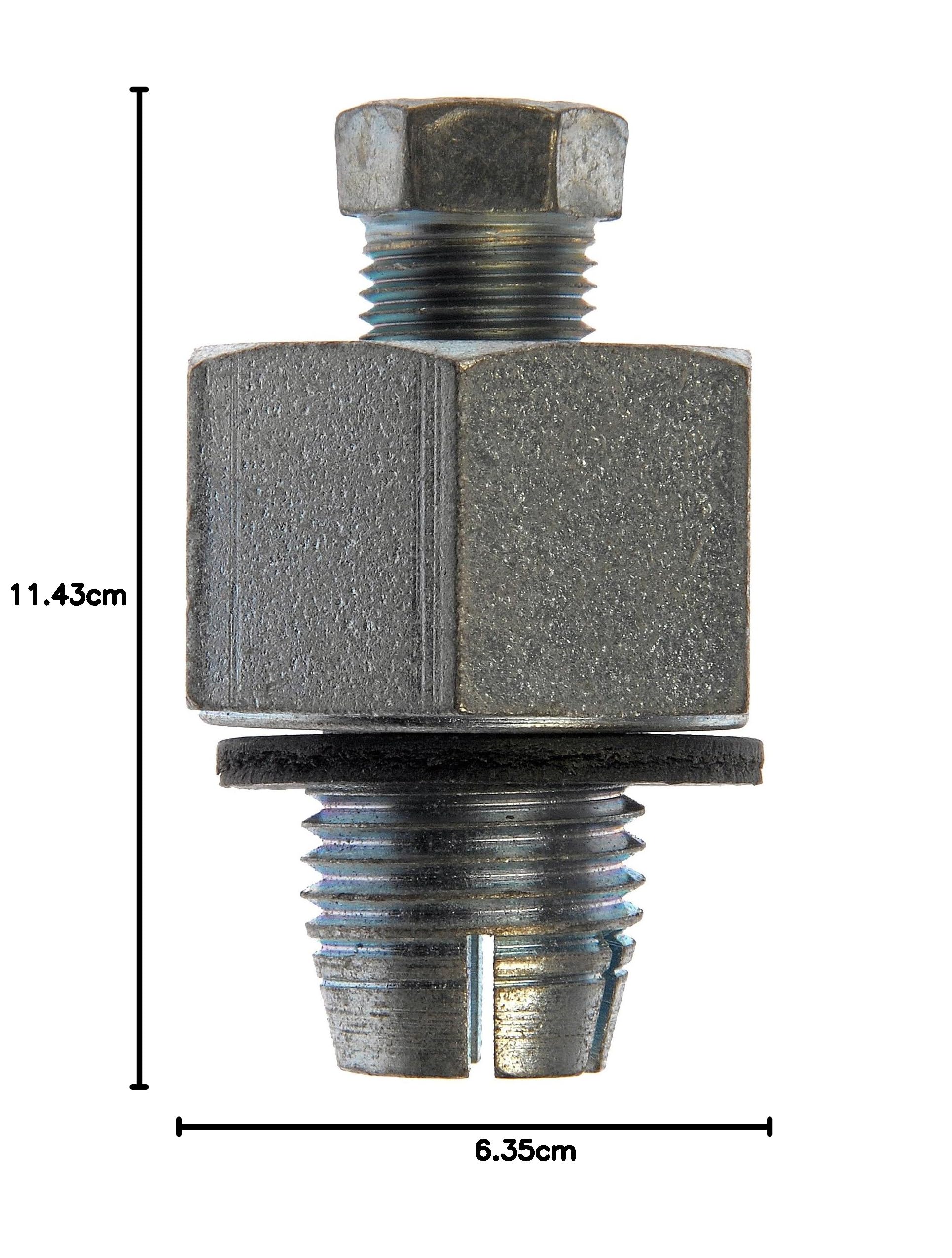 Dorman 65229 Korek spustowy oleju Piggyback M14-1.50 S.O., rozmiar głowicy 24 mm