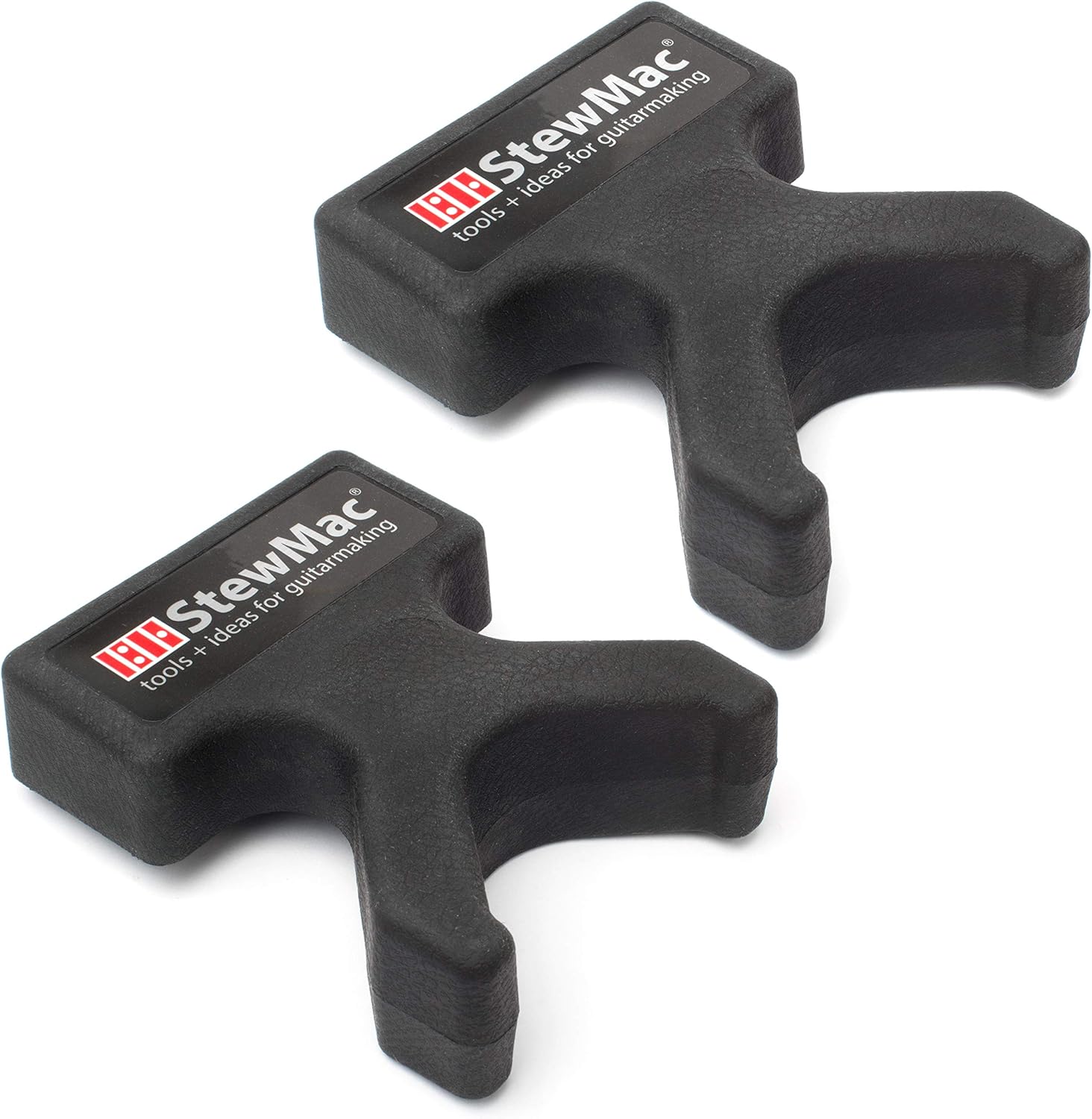 StewMac Pocket Stand, Set of 2, Black (Neck Rest Support for Guitar, Bass, Banjo, Mandolin, or Ukulele)