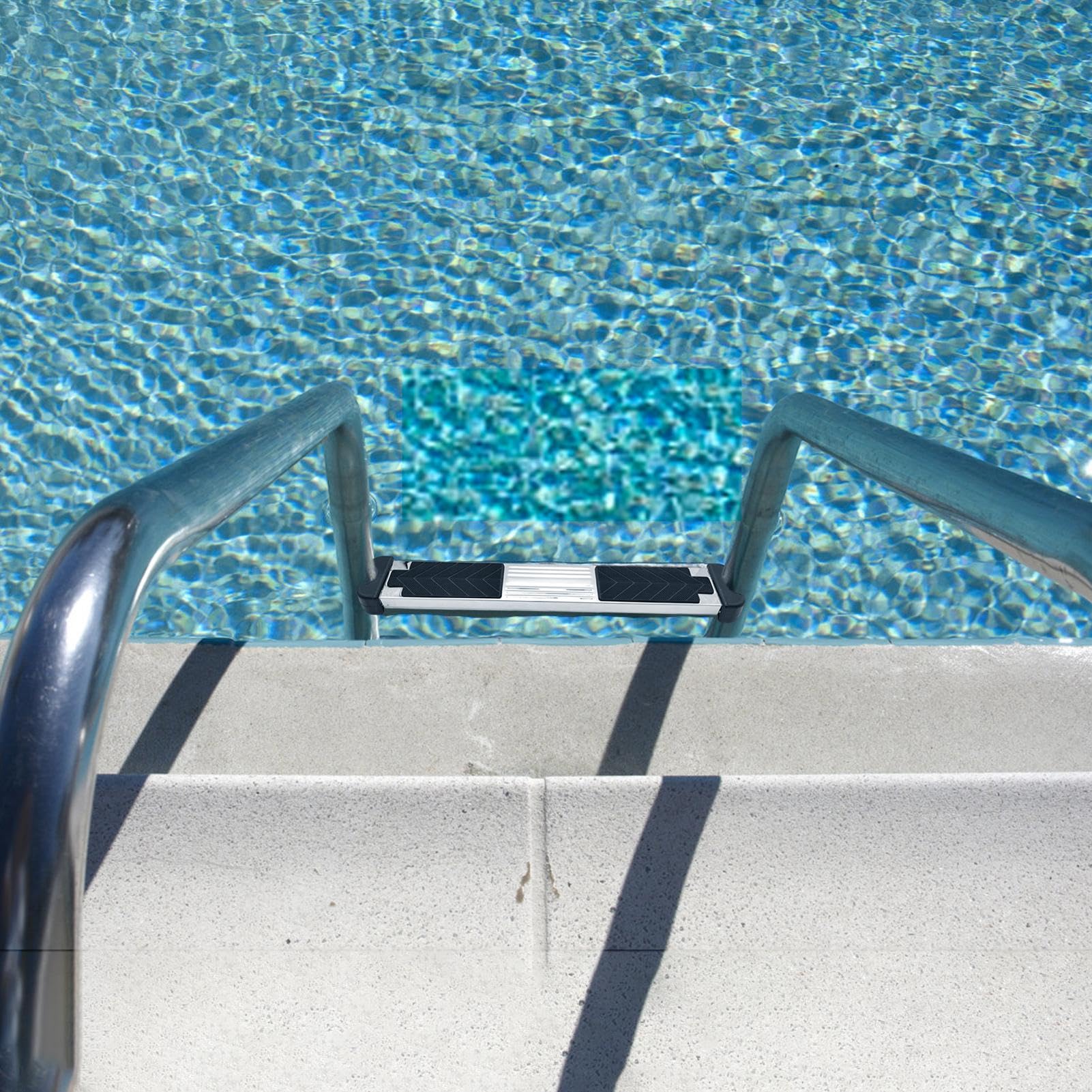 Marche de rechange pour échelle de piscine en acier inoxydable, échelons de rechange pour échelle de piscine, échelons de piscine avec vis de rechange, pédales de piscine pour accessoires de rechange