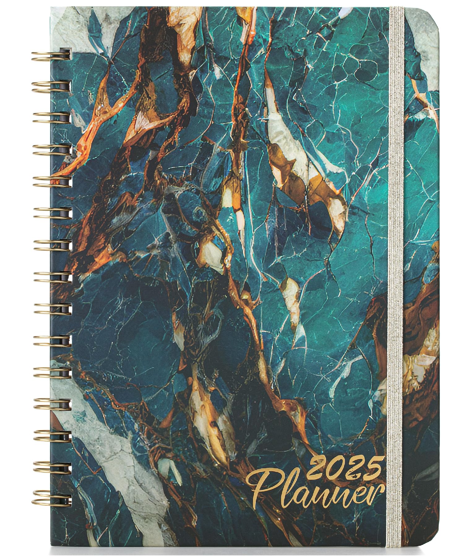 Mr. Pen- 2025 Planner, 6.4"x8.5", Marble Blue, 2025 Planner Weekly and Monthly, 2025 Weekly Planner 2025, 2025 Monthly Planner 2025 Calendar Monthly Planner 2025