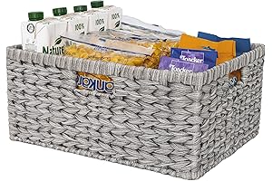 GRANNY SAYS Large Laundry Room Storage Baskets for Shelves, Waterproof