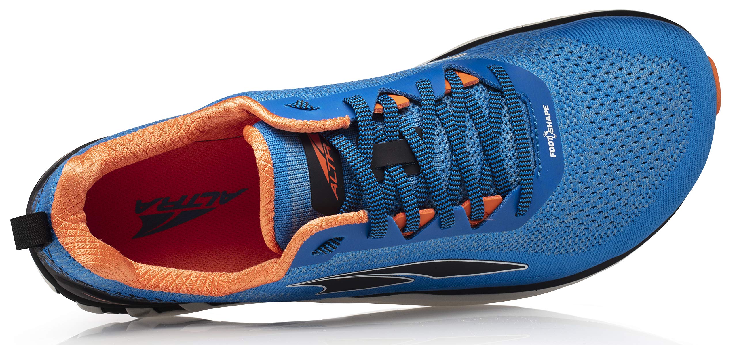ALTRA Men's Torin Plush Road Running Shoe, Blue/Orange 12 M US